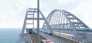 Cтроительства крымского моста. Видео